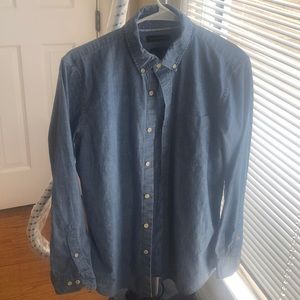 Banana Republic Grant Slim Fit Button Down